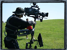 Click image to view Steadicam Operation Film Gallery Shots.